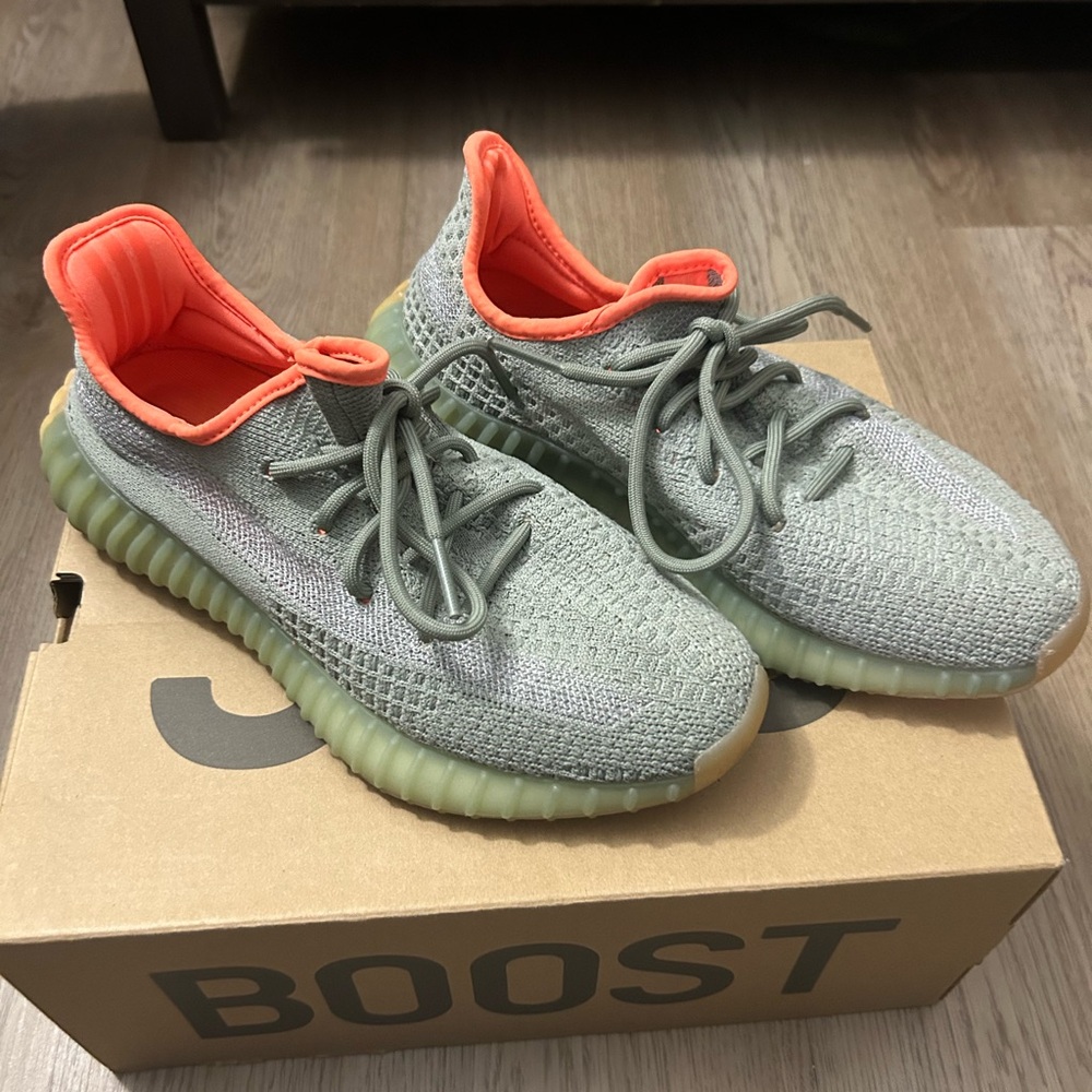 Women’s Gray and Orange Sneakers